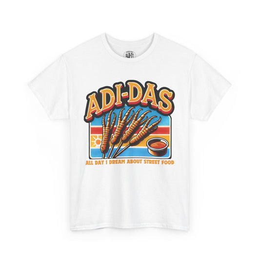 ADI-DAS T-Shirt – All Day I Dream About Street Food