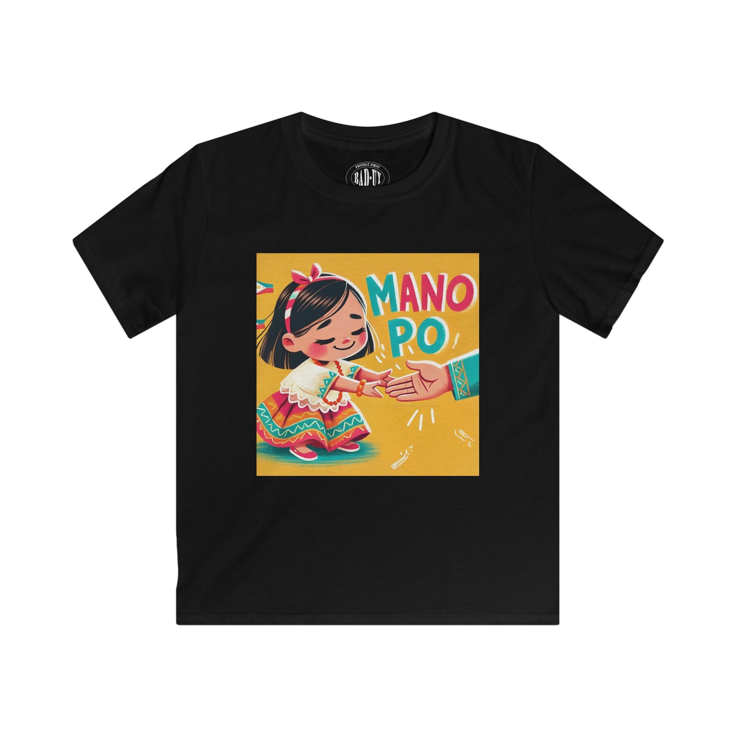 Mano Po Girl Kids T-Shirt - Bad-uy Fits 