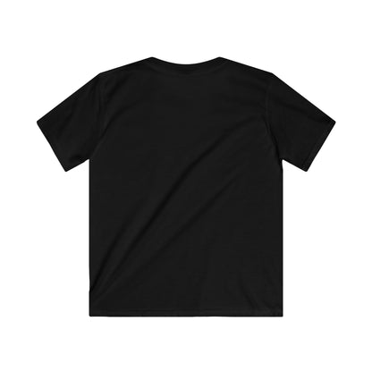 Back of the black 'Ay Nako' kids t-shirt with a plain design and no graphic elements.